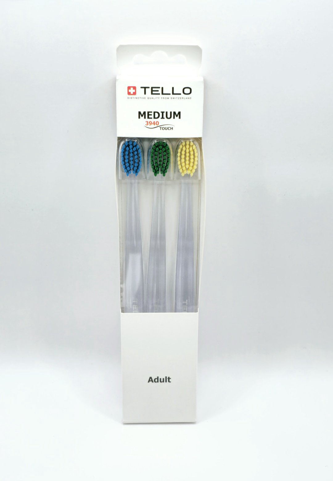 TELLO Tello 3940 medium зубная щетка средняя 3 шт купить,NaN
