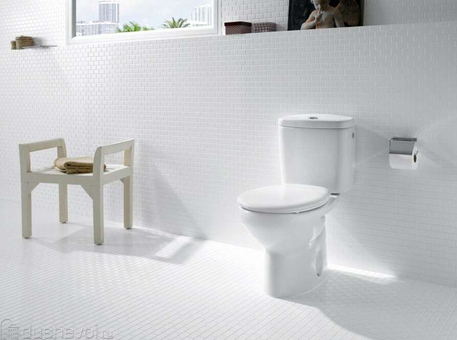 Унитаз Roca Victoria белый купить,NaN