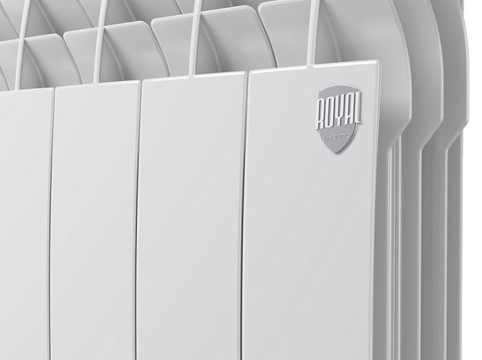 Радиатор Royal Thermo секционный DreamLiner (Biliner Alum) 500 алюминиевый, кол-во секций: 12