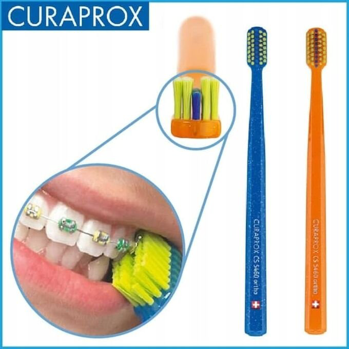 CURAPROX CS 5460 щетка для брекетов мягкая 1 шт купить,NaN