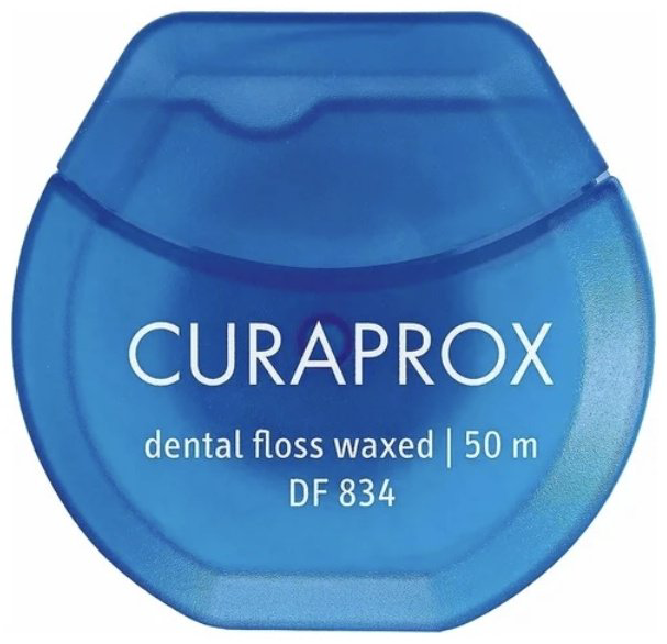 Зубная нить CURAPROX DF 834 ленточная 50 м купить,NaN