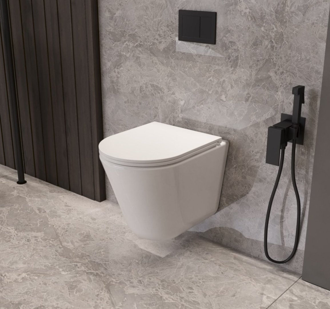 Унитаз Vincea VT1-23T белый