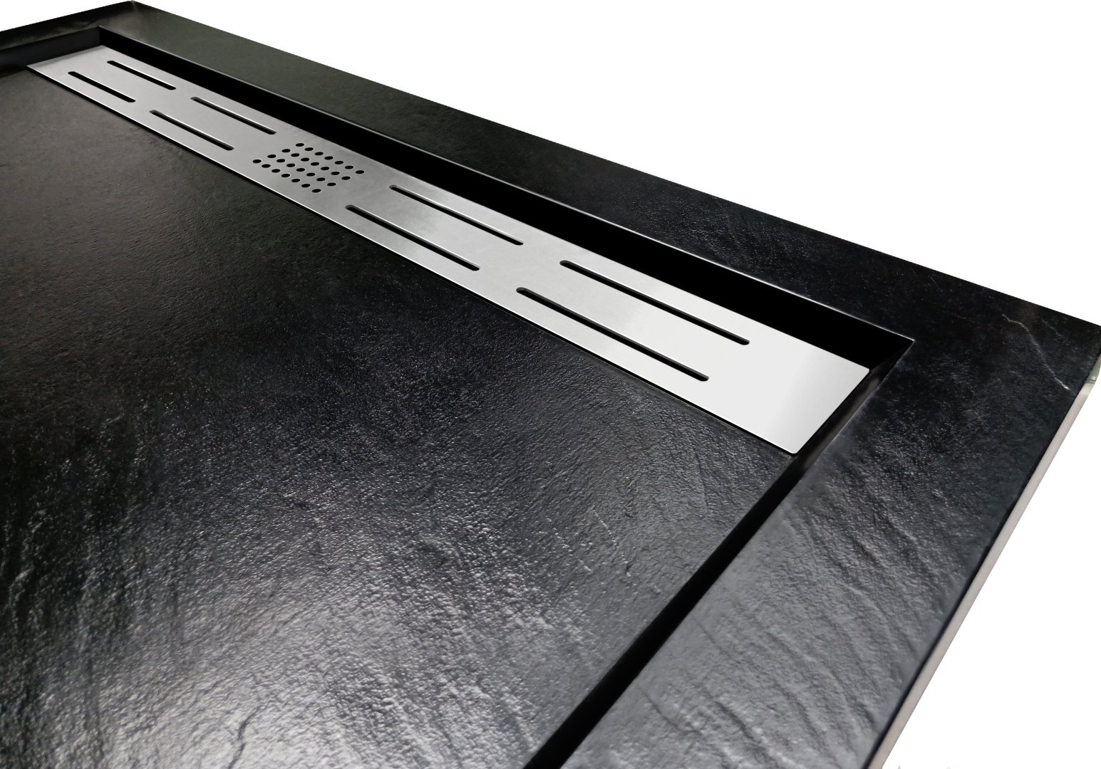 Душевой поддон KABINKA.KZ TRS 10090 STONE-BL 100x90 низкий