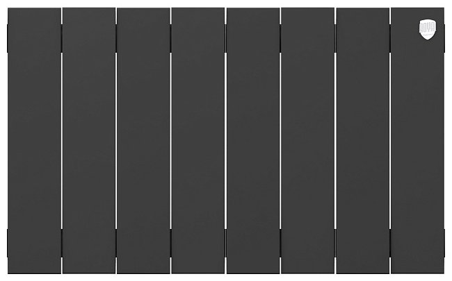 Радиатор Royal Thermo секционный PianoForte 300/Noir Sable биметаллический, кол-во секций: 8