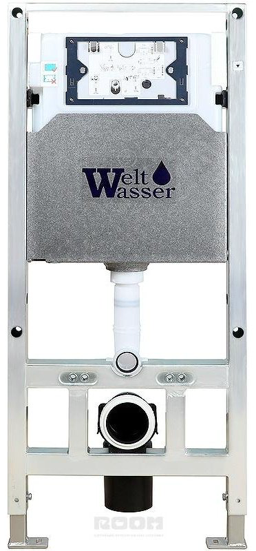 WeltWasser унитаз с инсталляцией SALZBACH 041 MT-GR, санфаянс купить,NaN