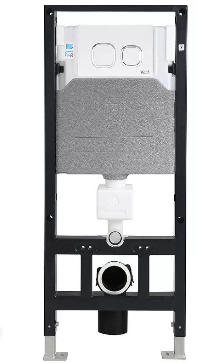 Унитаз WeltWasser Rotbach 004 GL-WT с инсталляцией белый купить,309500
