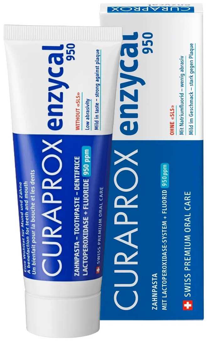 CURAPROX зубная паста Enzycal 950 75 мл купить,9399