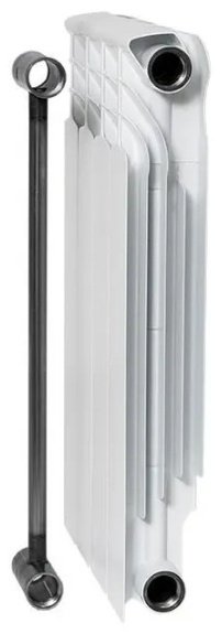 Радиатор Секционный SOLUR PRESTIGE B-500 биметаллический, кол-во секций: 4