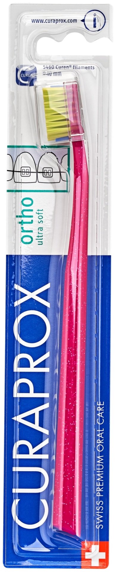 CURAPROX Ortho Ultrasoft щетка для брекетов экстра-мягкая жесткость 1 шт