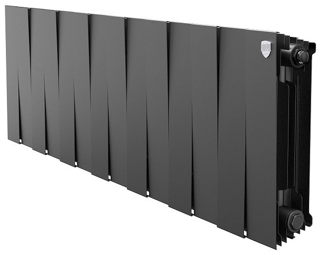 Радиатор Royal Thermo секционный PianoForte 100/300 Noir Sable, кол-во секций: 14