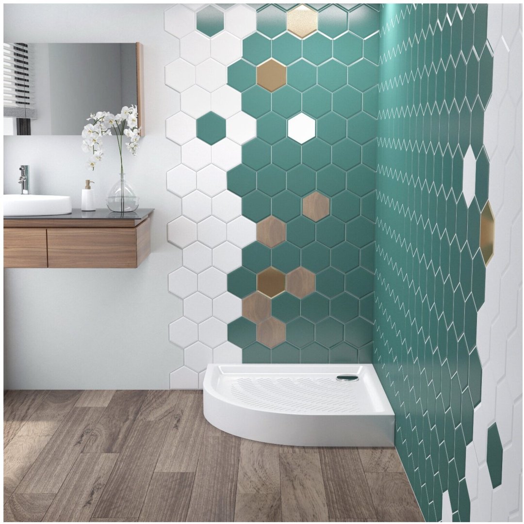 Душевой поддон Lavinia Boho Rock 3707180S 80x80 средний купить,282400
