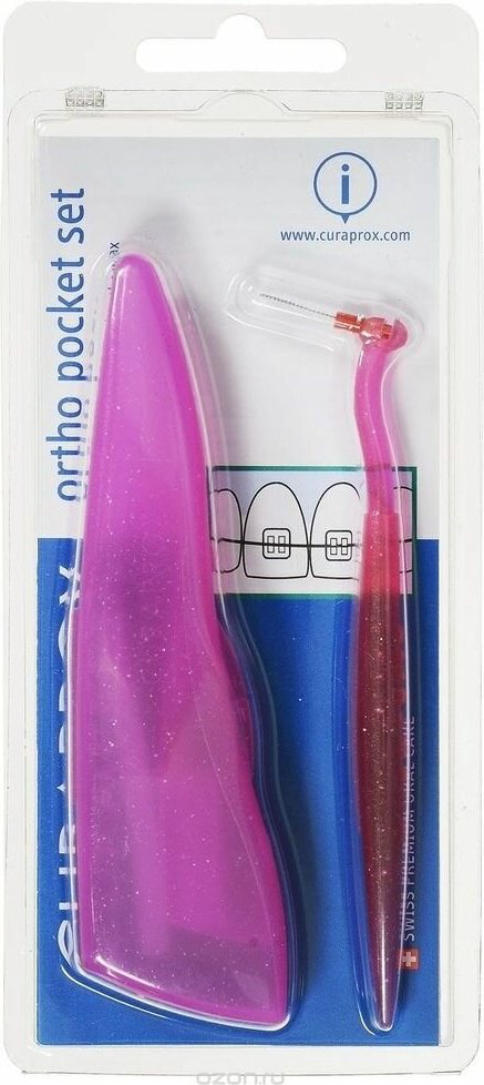 CURAPROX Ortho Pocket Set UHS 451 зубной ершик мягкая 3 шт купить,NaN