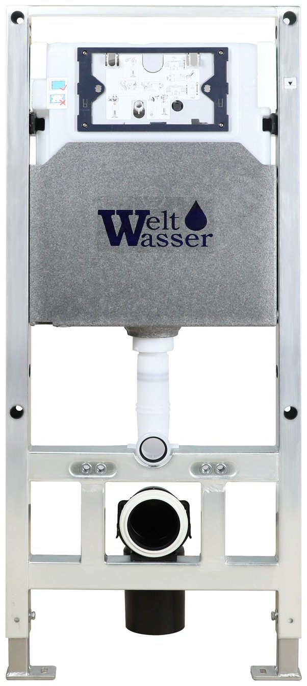 Унитаз WeltWasser Merzbach 043 MT-BL 506ST с инсталляцией черный