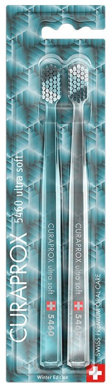 CURAPROX CS 5460 Winter SwissCare зубная щетка, набор по уходу за полостью рта мягкая 2 шт купить,NaN