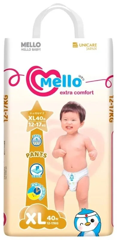 Подгузники-трусики Mello XL 40шт