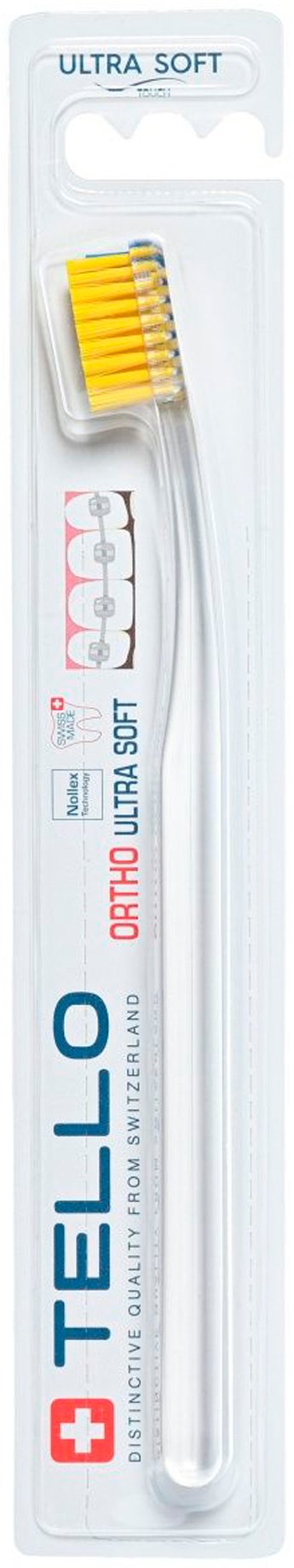 TELLO Tello 4920 ortho зубная щетка средняя 1 шт