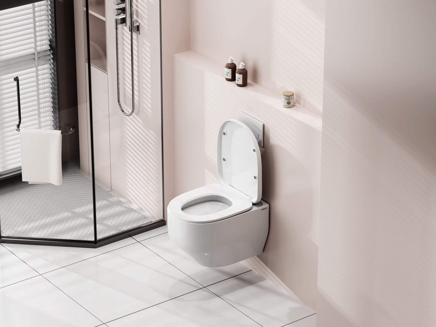 Унитаз Abber AC1218 белый купить,127270