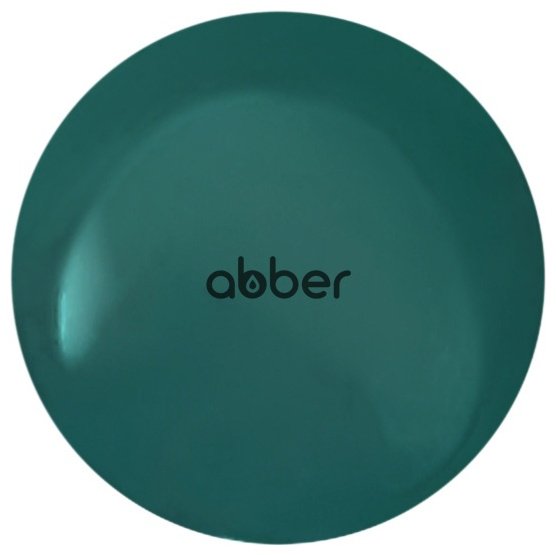 Заглушка для раковины Abber AC0014MBG 1 1/2 темно зеленая, керамика