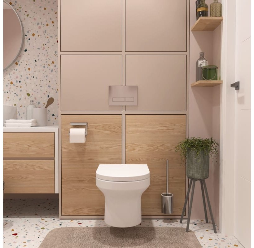 Унитаз Lavinia Boho 87561033 с инсталляцией белый купить,NaN