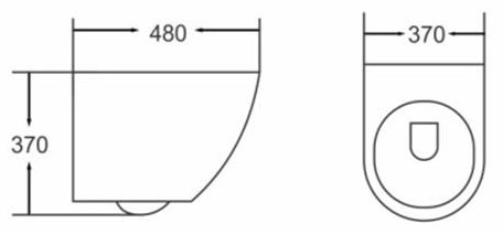 Унитаз Santop ST-0203 белый