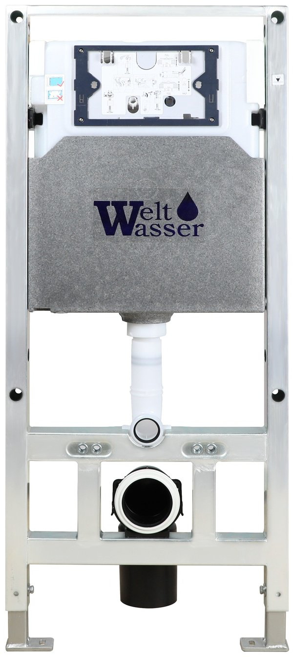 WeltWasser унитаз с инсталляцией Merzbach 043 MT-BL, санфаянс купить,375500