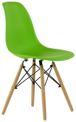 Стул Barneo N-12 WoodMold Eames style зеленый