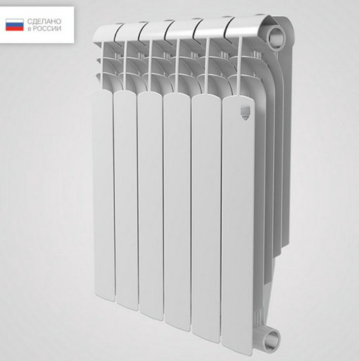 Радиатор Royal Thermo секционный Vittoria Super 500 биметаллический, кол-во секций: 8