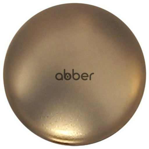 Заглушка для раковины Abber AC0014MMG 1 1/2 золото матовое, керамика