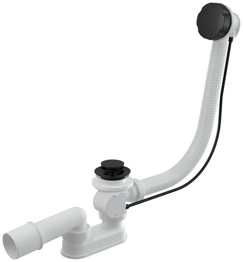 Сифон Alcaplast A55BLACK 50 мм