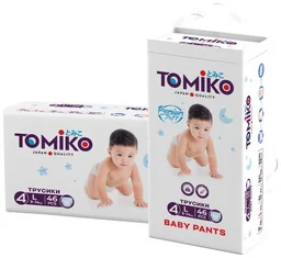 Подгузники-трусики Tomiko L 46шт