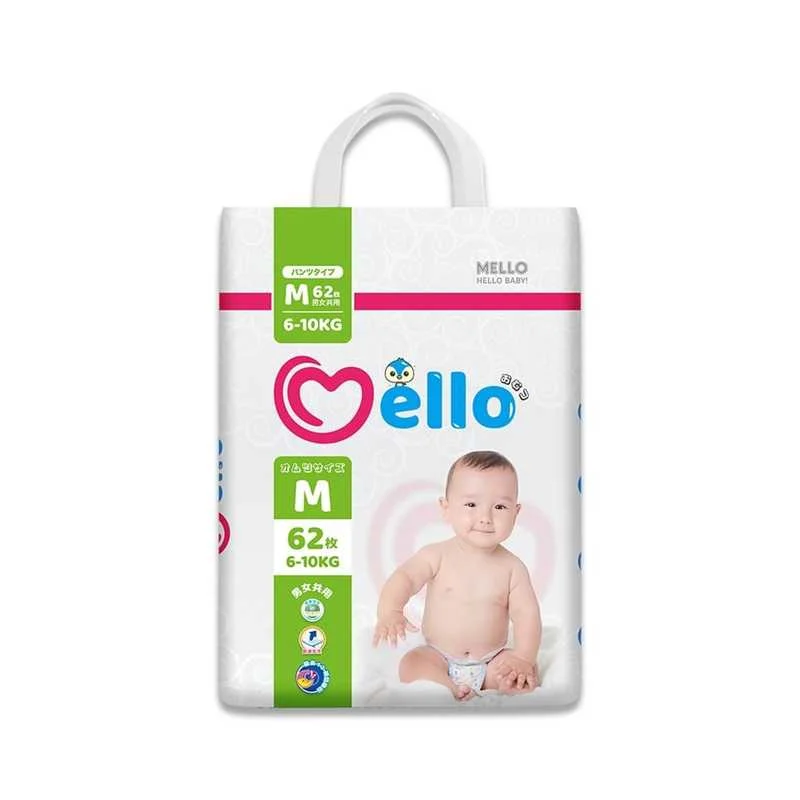 Подгузники Mello M 62шт