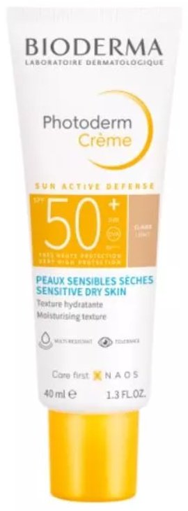 Bioderma крем Photoderm Creme SPF 50&#43; claire для лица 40 мл