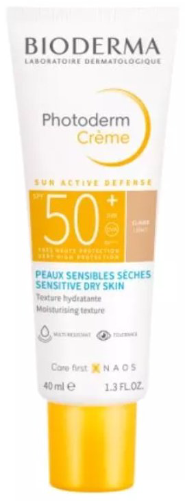 Bioderma крем Photoderm Creme SPF 50+ claire для лица 40 мл купить,NaN