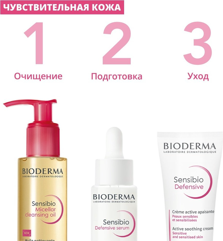 Bioderma крем Sensibio Defensive для лица 40 мл купить,NaN