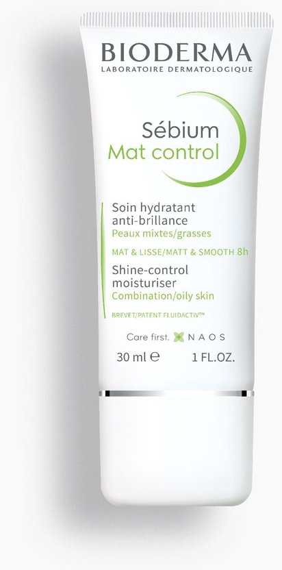 Bioderma крем Sebium Mat Control матирующий для лица 30 мл купить,NaN