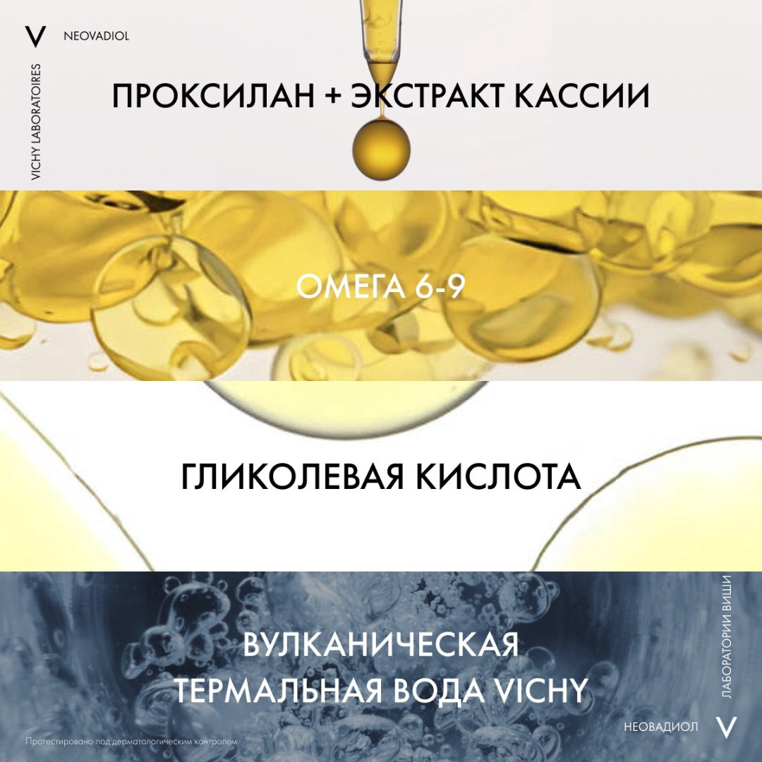 VICHY NEOVADIOL Бифазная менопаузальная сыворотка 5 действий, 30 мл купить,NaN