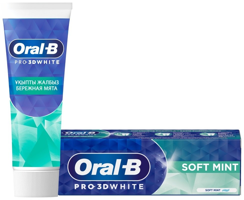 Oral-B зубная паста Бережная мята 75 мл купить,0
