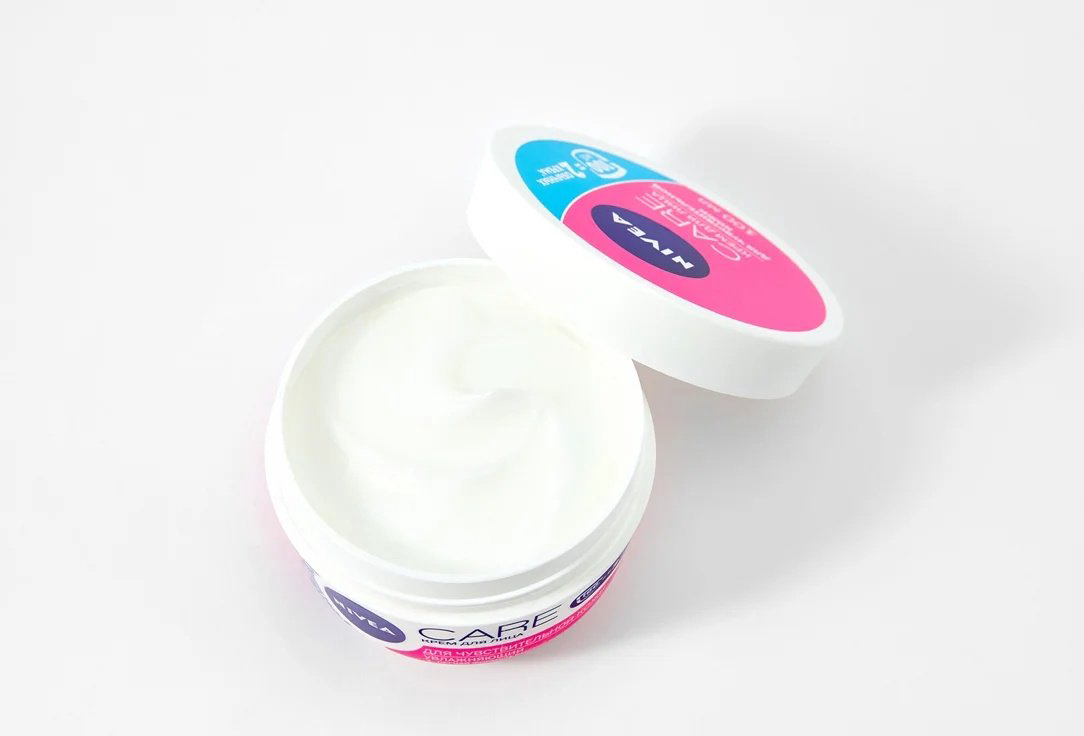 NIVEA крем Care c алоэ вера для чувствительной кожи увлажняющий для лица 100 мл купить,NaN
