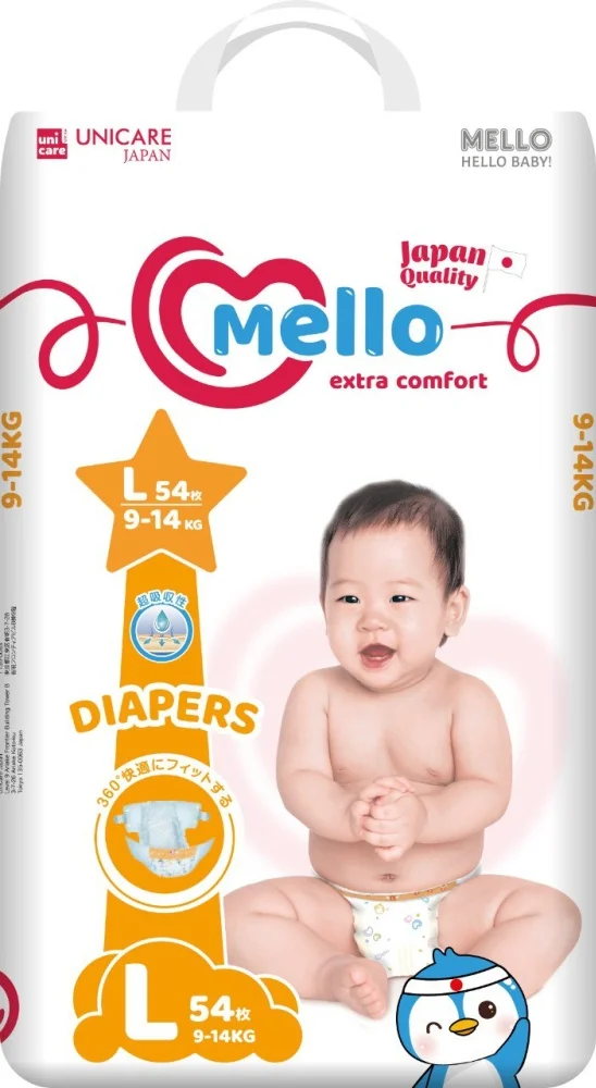 Подгузники Mello L 54шт