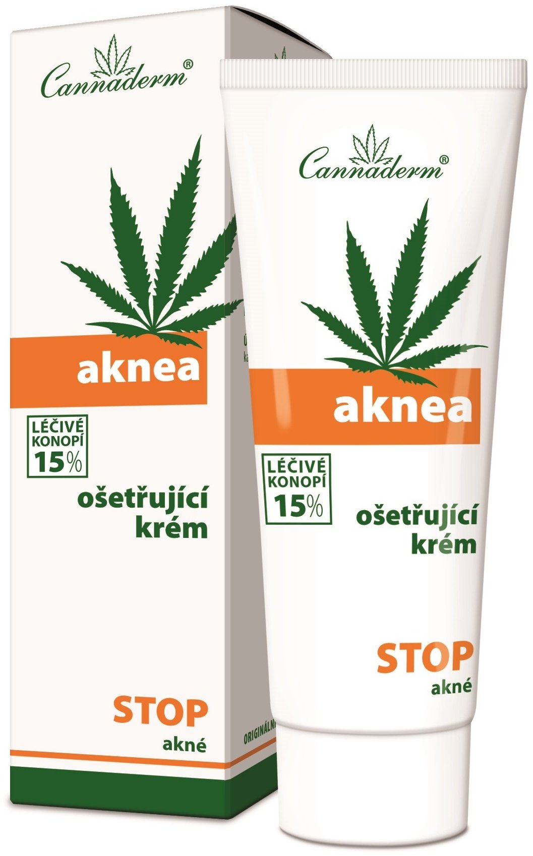 Cannaderm крем Аknea для лица, для зоны декольте 75 мл купить,NaN