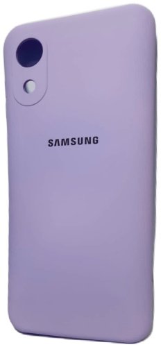 Чехол OEM для Samsung Galaxy A03 core лавандовый купить,824