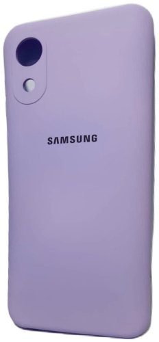 Чехол OEM для Samsung Galaxy A03 core лавандовый купить,824