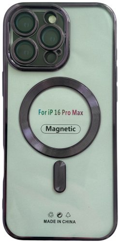 Чехол Для Apple iPhone 16 Pro Max фиолетовый купить,715