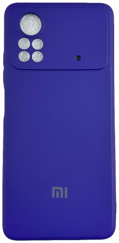 Чехол Для POCO X4 Pro фиолетовый купить,900