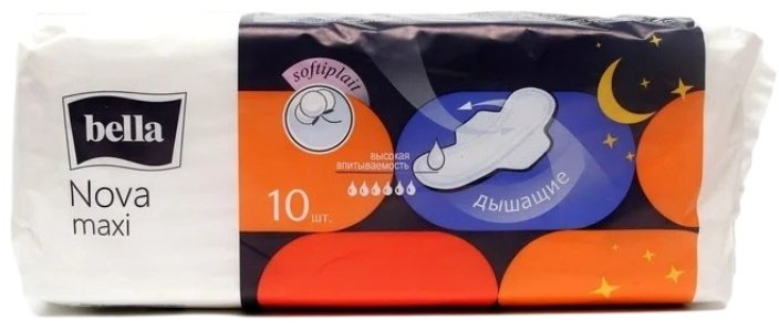 Bella прокладки Nova Maxi 10 шт купить,NaN