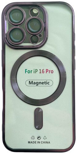 Чехол Для Apple iPhone 16 Pro фиолетовый купить,887