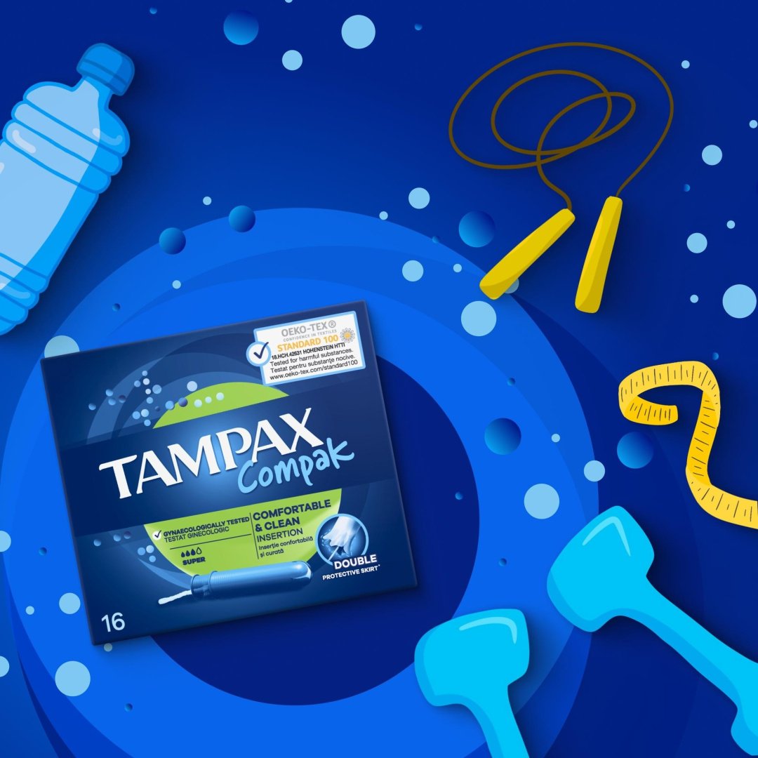 TAMPAX тампоны Compak Super 16 шт купить,NaN