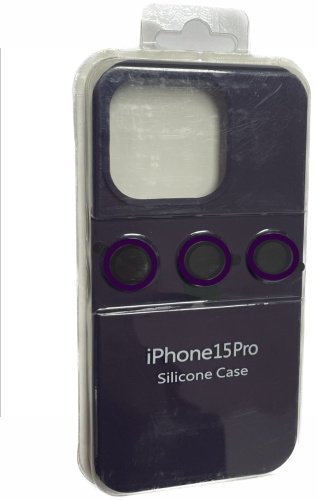 Чехол Для Apple iPhone 15 Pro фиолетовый - ForteMarket Чехол Для Apple iPhone 15 Pro фиолетовый купить,1254