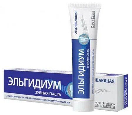 Эльгидиум зубная паста Отбеливающая 75 мл