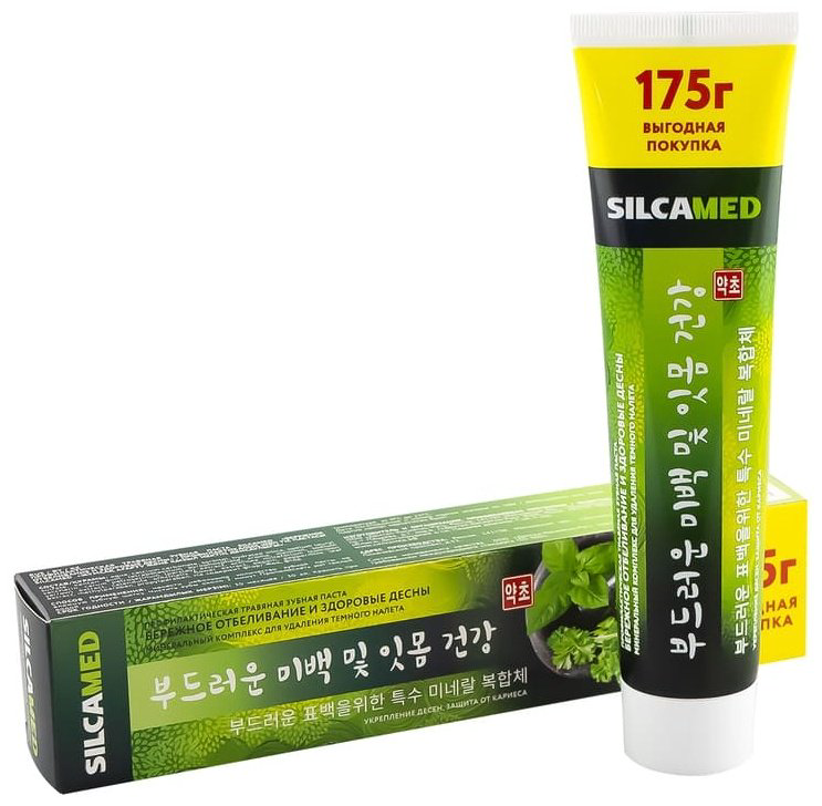SILCAmed зубная паста Секреты Кореи 175 г купить,NaN